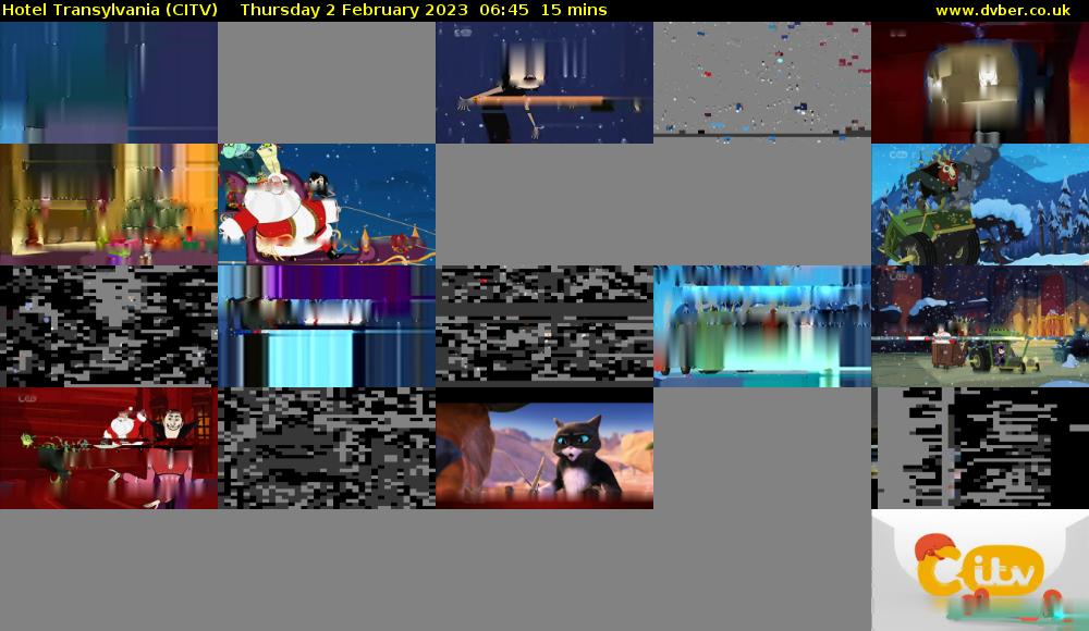 Hotel Transylvania (CITV) Thursday 2 February 2023 06:45 - 07:00