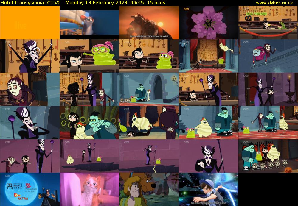 Hotel Transylvania (CITV) Monday 13 February 2023 06:45 - 07:00