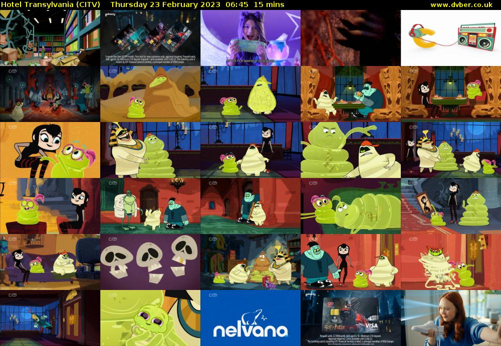 Hotel Transylvania (CITV) Thursday 23 February 2023 06:45 - 07:00