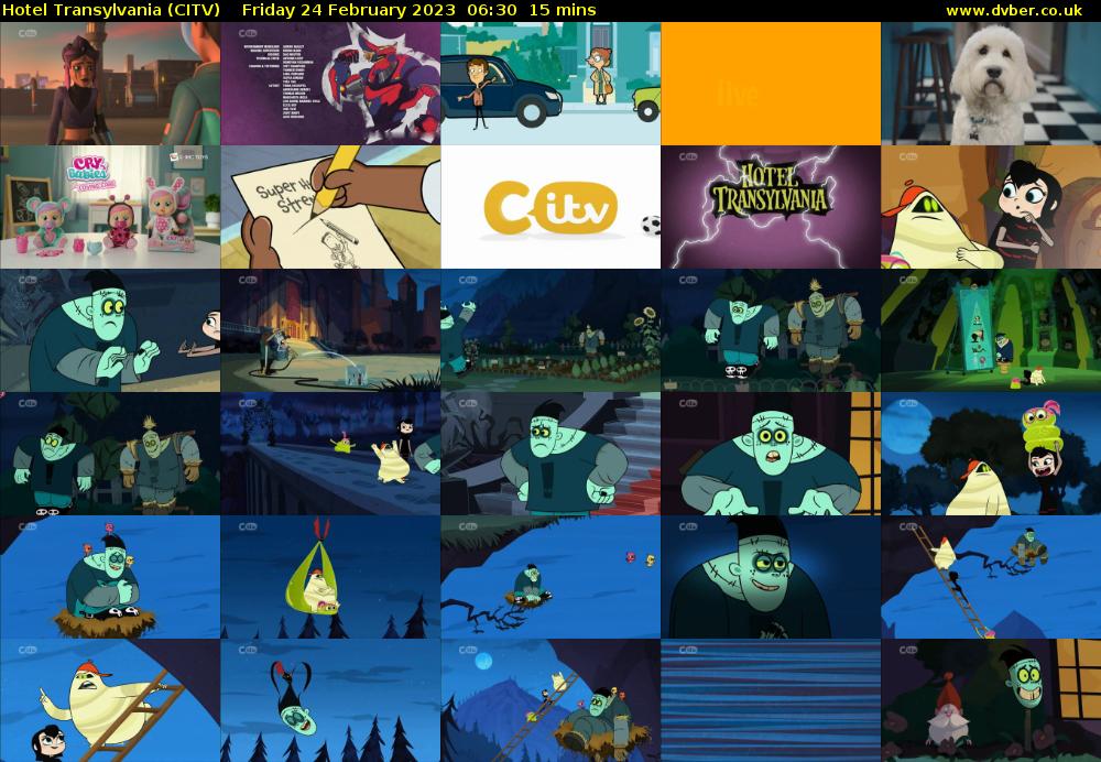 Hotel Transylvania (CITV) Friday 24 February 2023 06:30 - 06:45