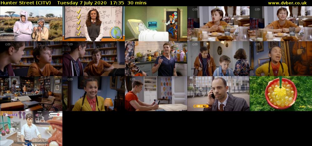 Hunter Street (CITV) Tuesday 7 July 2020 17:35 - 18:05