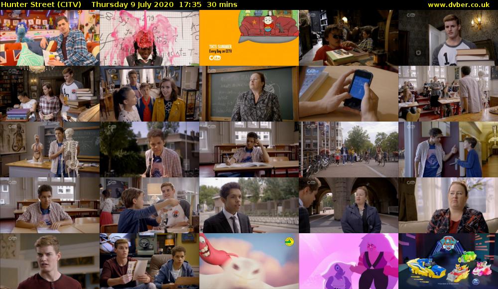 Hunter Street (CITV) Thursday 9 July 2020 17:35 - 18:05