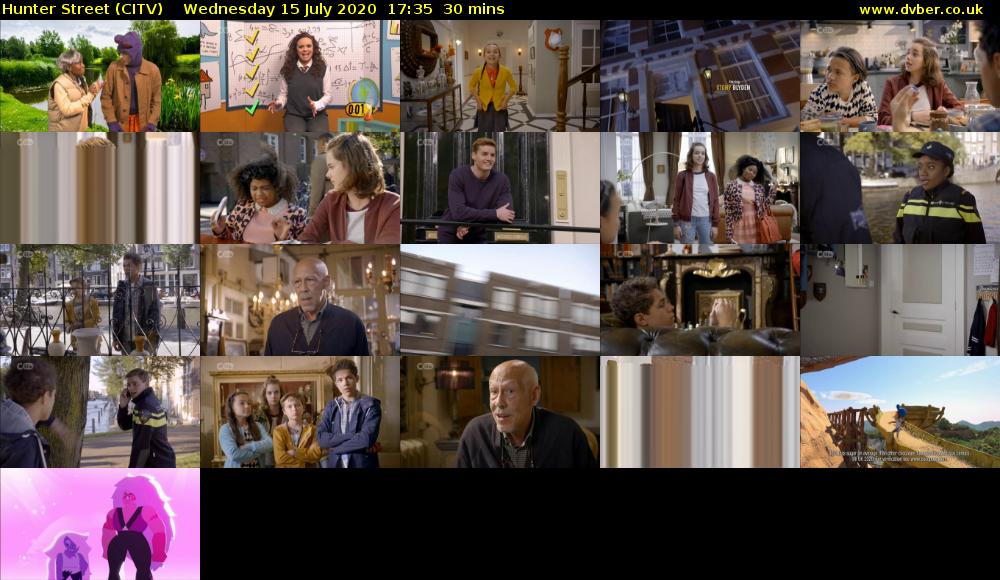 Hunter Street (CITV) Wednesday 15 July 2020 17:35 - 18:05