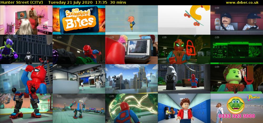 Hunter Street (CITV) Tuesday 21 July 2020 17:35 - 18:05