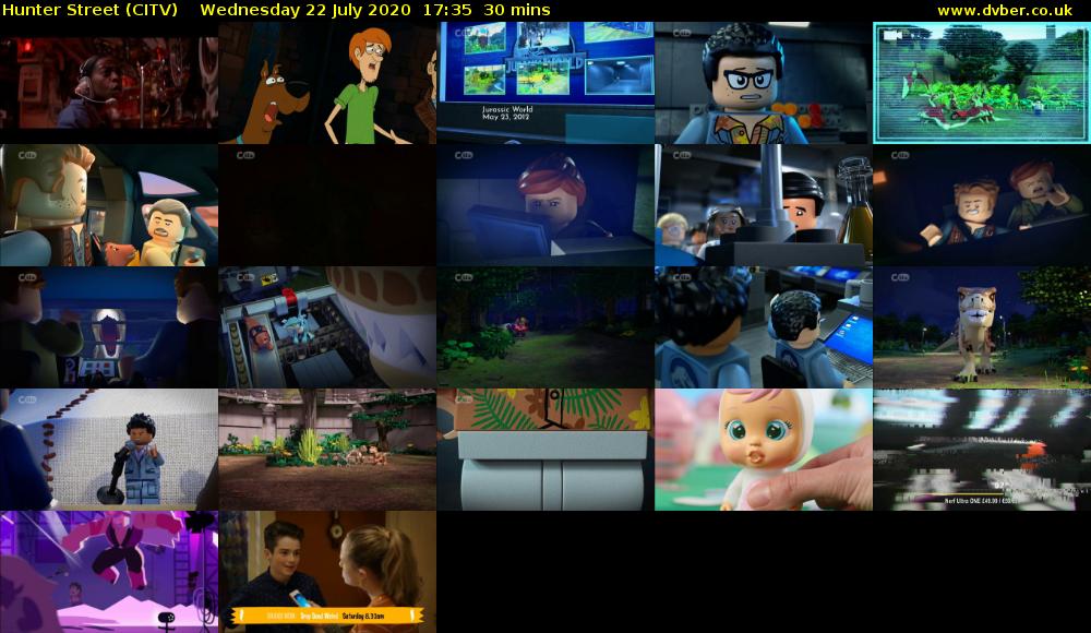 Hunter Street (CITV) Wednesday 22 July 2020 17:35 - 18:05