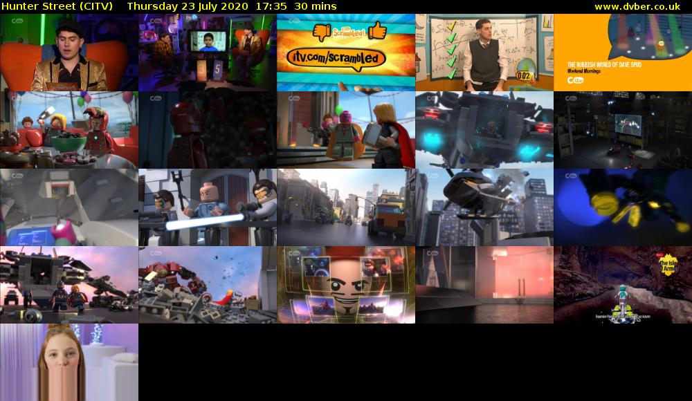 Hunter Street (CITV) Thursday 23 July 2020 17:35 - 18:05
