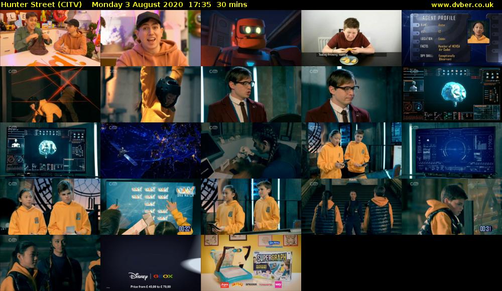 Hunter Street (CITV) Monday 3 August 2020 17:35 - 18:05