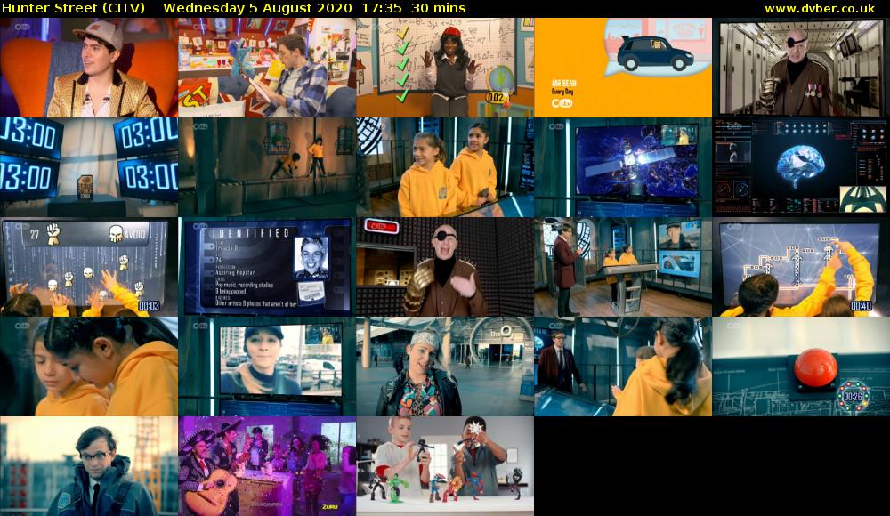 Hunter Street (CITV) Wednesday 5 August 2020 17:35 - 18:05
