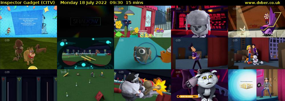 Inspector Gadget (CITV) Monday 18 July 2022 09:30 - 09:45