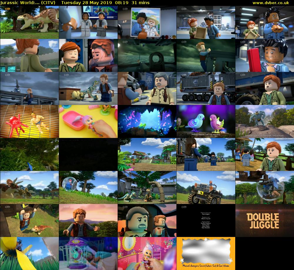 Jurassic World:... (CITV) Tuesday 28 May 2019 08:19 - 08:50