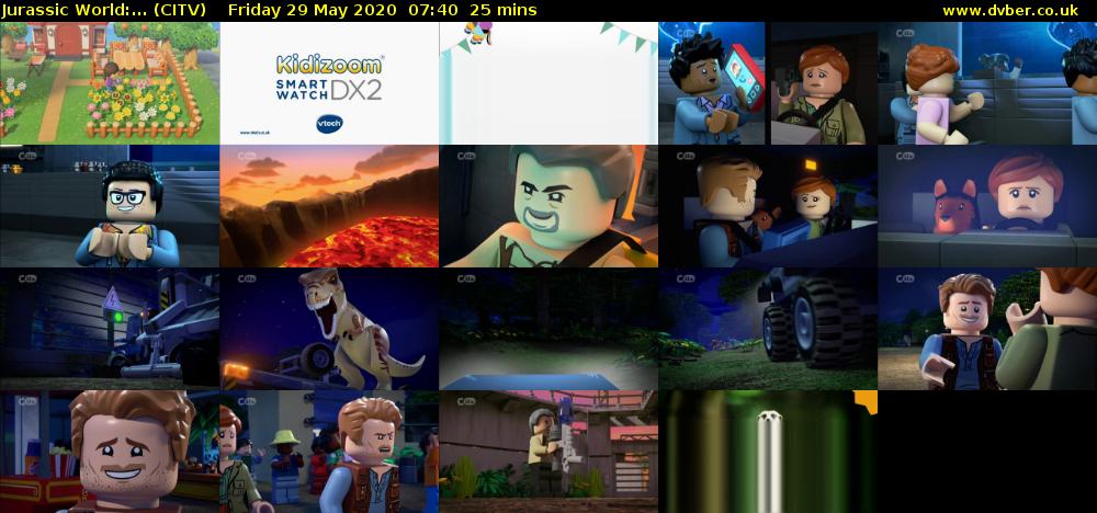 Jurassic World:... (CITV) Friday 29 May 2020 07:40 - 08:05