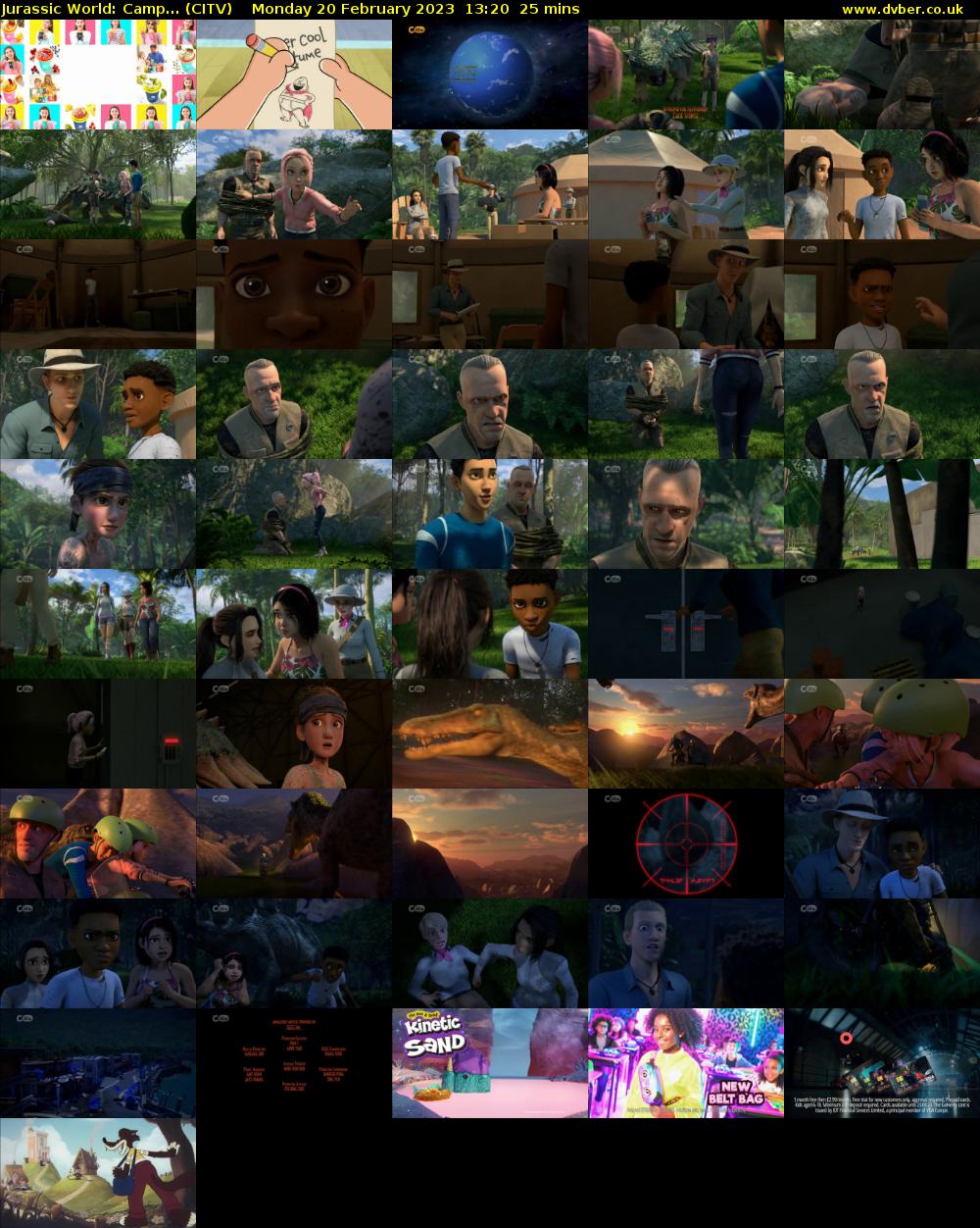 Jurassic World: Camp... (CITV) Monday 20 February 2023 13:20 - 13:45