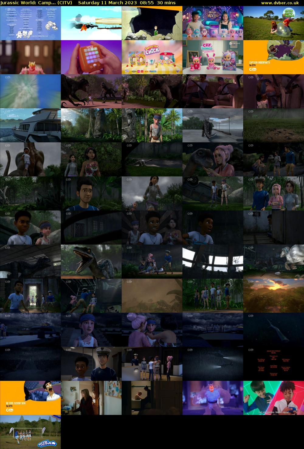 Jurassic World: Camp... (CITV) Saturday 11 March 2023 08:55 - 09:25