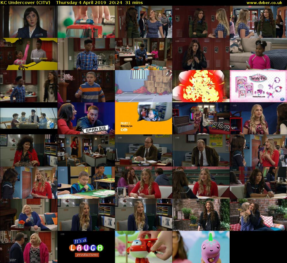 KC Undercover (CITV) Thursday 4 April 2019 20:24 - 20:55