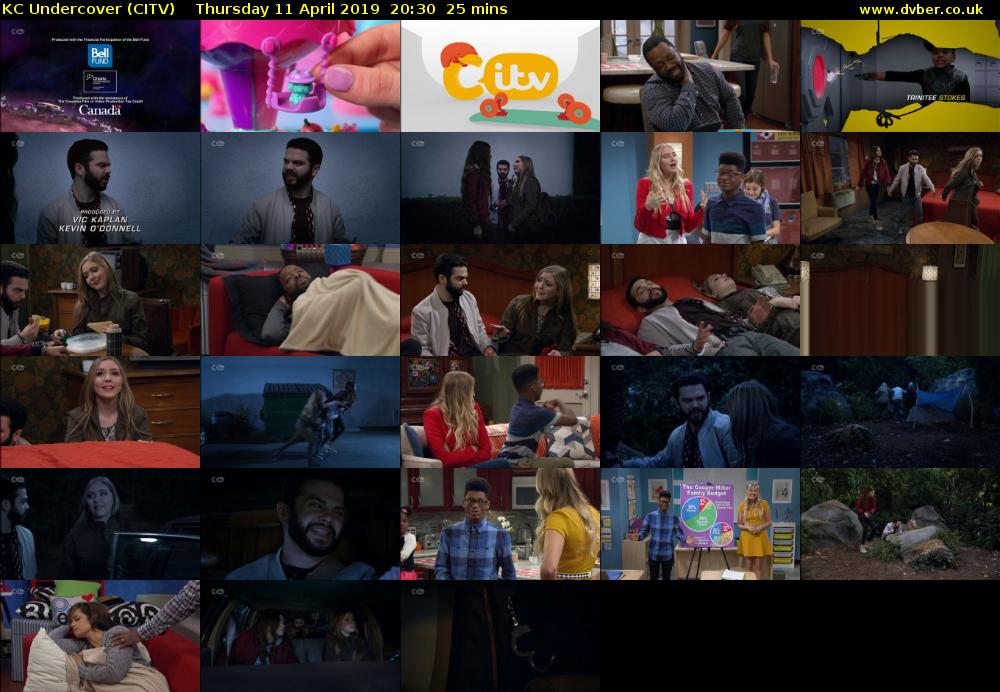 KC Undercover (CITV) Thursday 11 April 2019 20:30 - 20:55