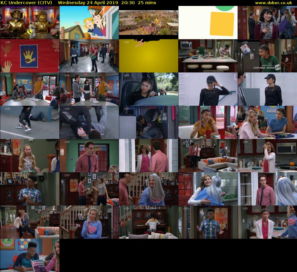 KC Undercover (CITV) Wednesday 24 April 2019 20:30 - 20:55