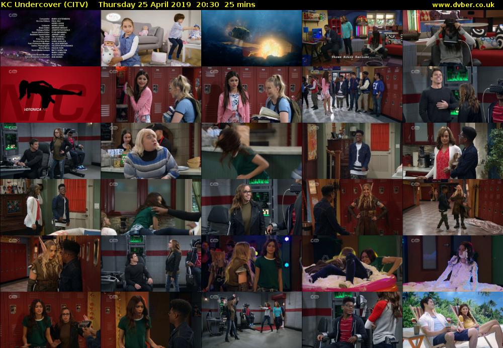 KC Undercover (CITV) Thursday 25 April 2019 20:30 - 20:55