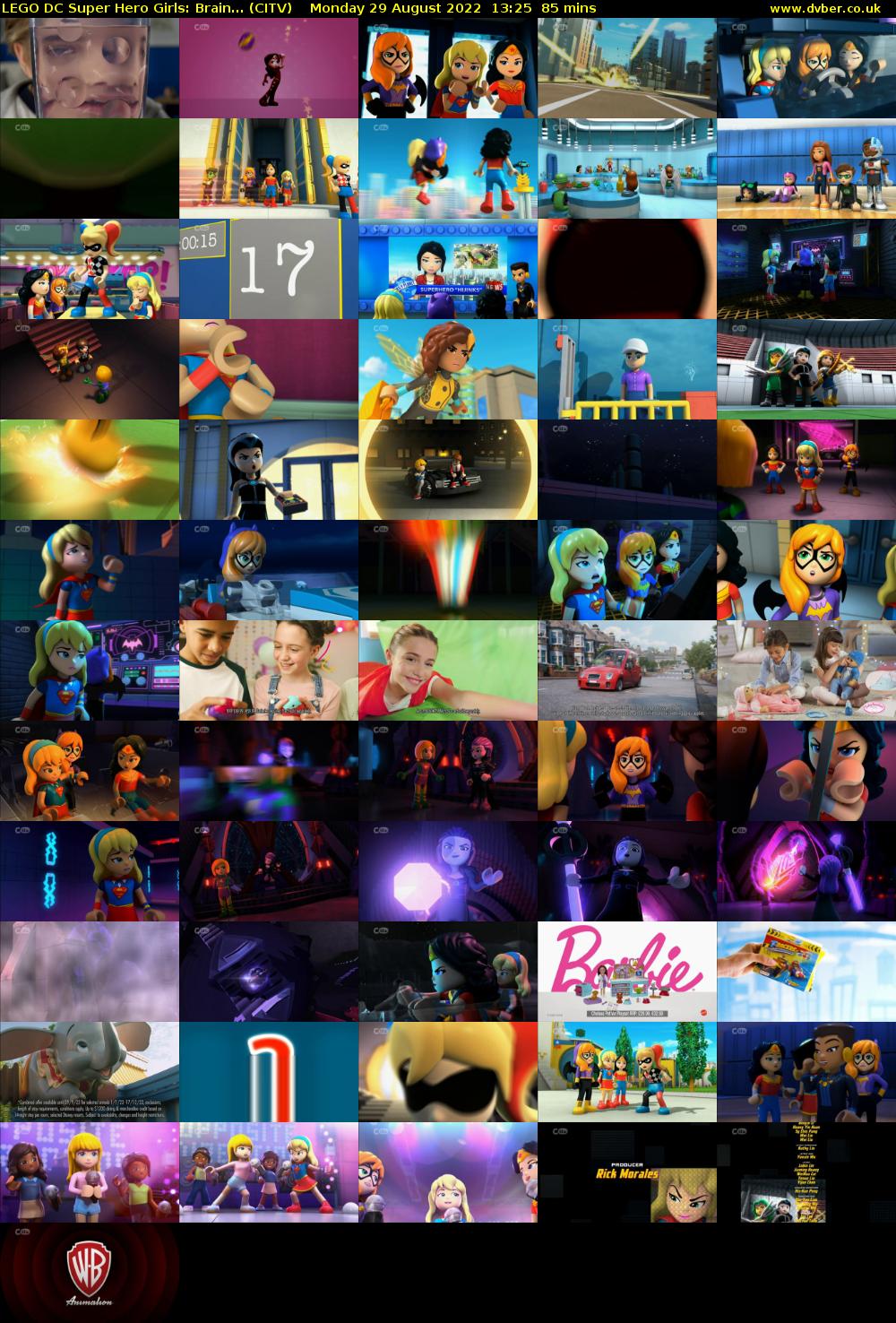 LEGO DC Super Hero Girls: Brain... (CITV) Monday 29 August 2022 13:25 - 14:50