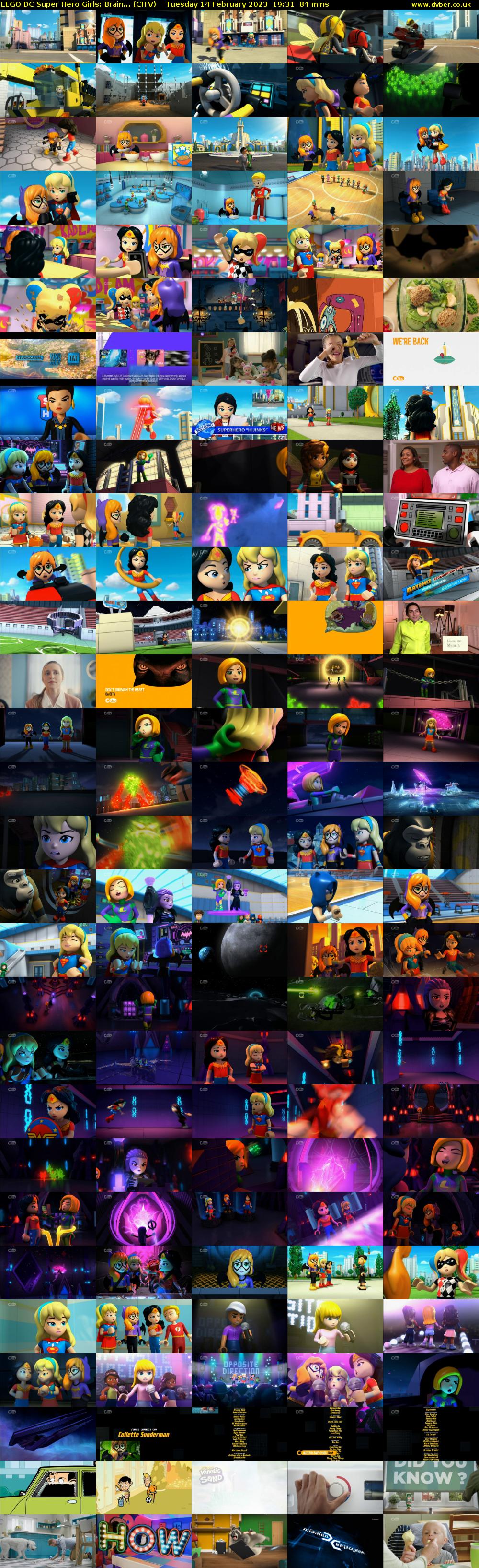 LEGO DC Super Hero Girls: Brain... (CITV) Tuesday 14 February 2023 19:31 - 20:55