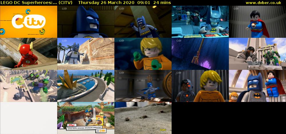 LEGO DC Superheroes:... (CITV) Thursday 26 March 2020 09:01 - 09:25