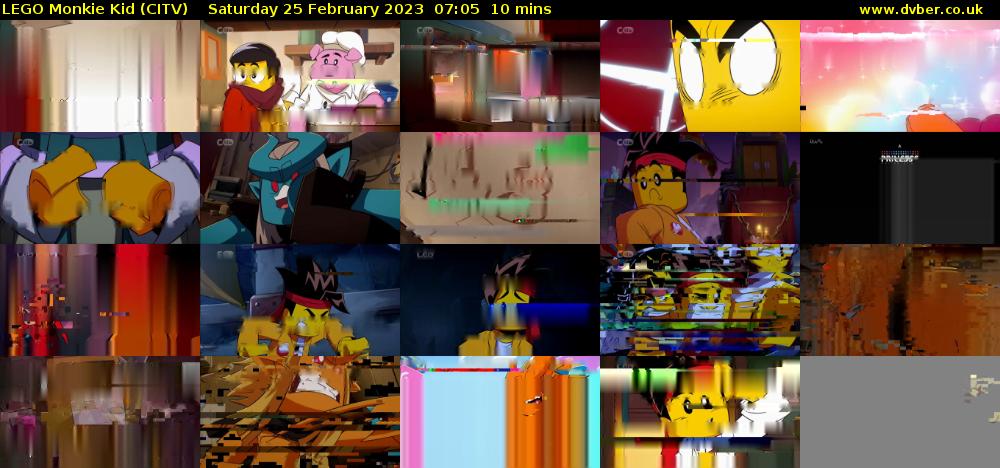 LEGO Monkie Kid (CITV) Saturday 25 February 2023 07:05 - 07:15