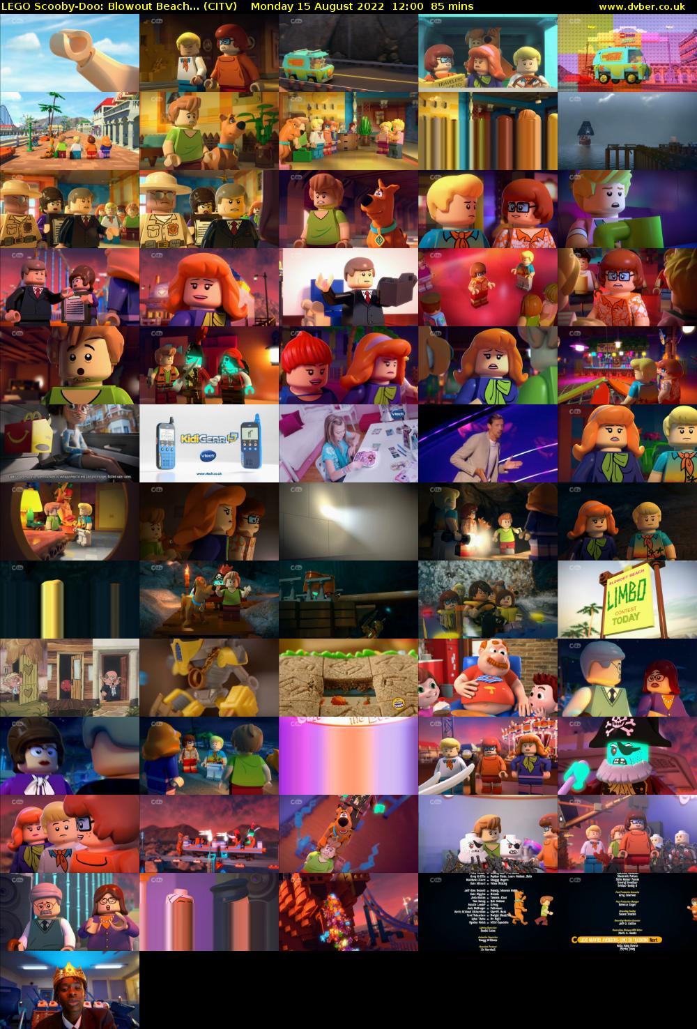LEGO Scooby-Doo: Blowout Beach... (CITV) Monday 15 August 2022 12:00 - 13:25