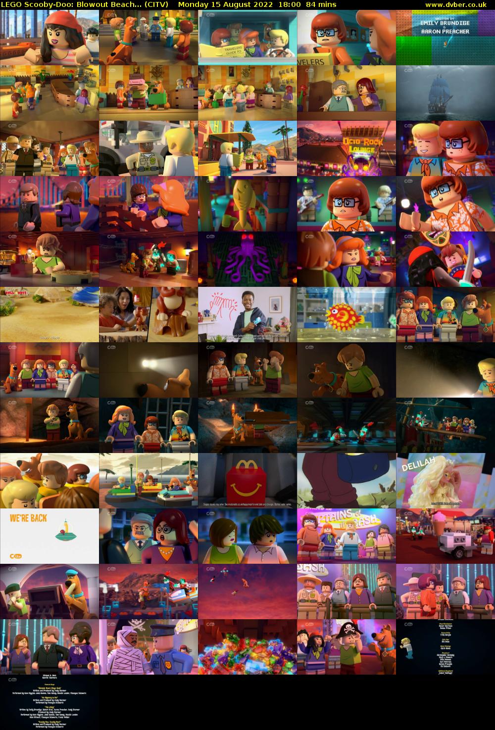 LEGO Scooby-Doo: Blowout Beach... (CITV) Monday 15 August 2022 18:00 - 19:24