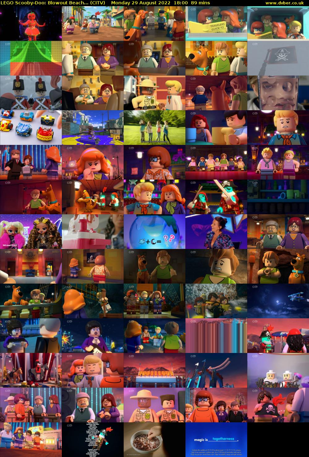 LEGO Scooby-Doo: Blowout Beach... (CITV) Monday 29 August 2022 18:00 - 19:29
