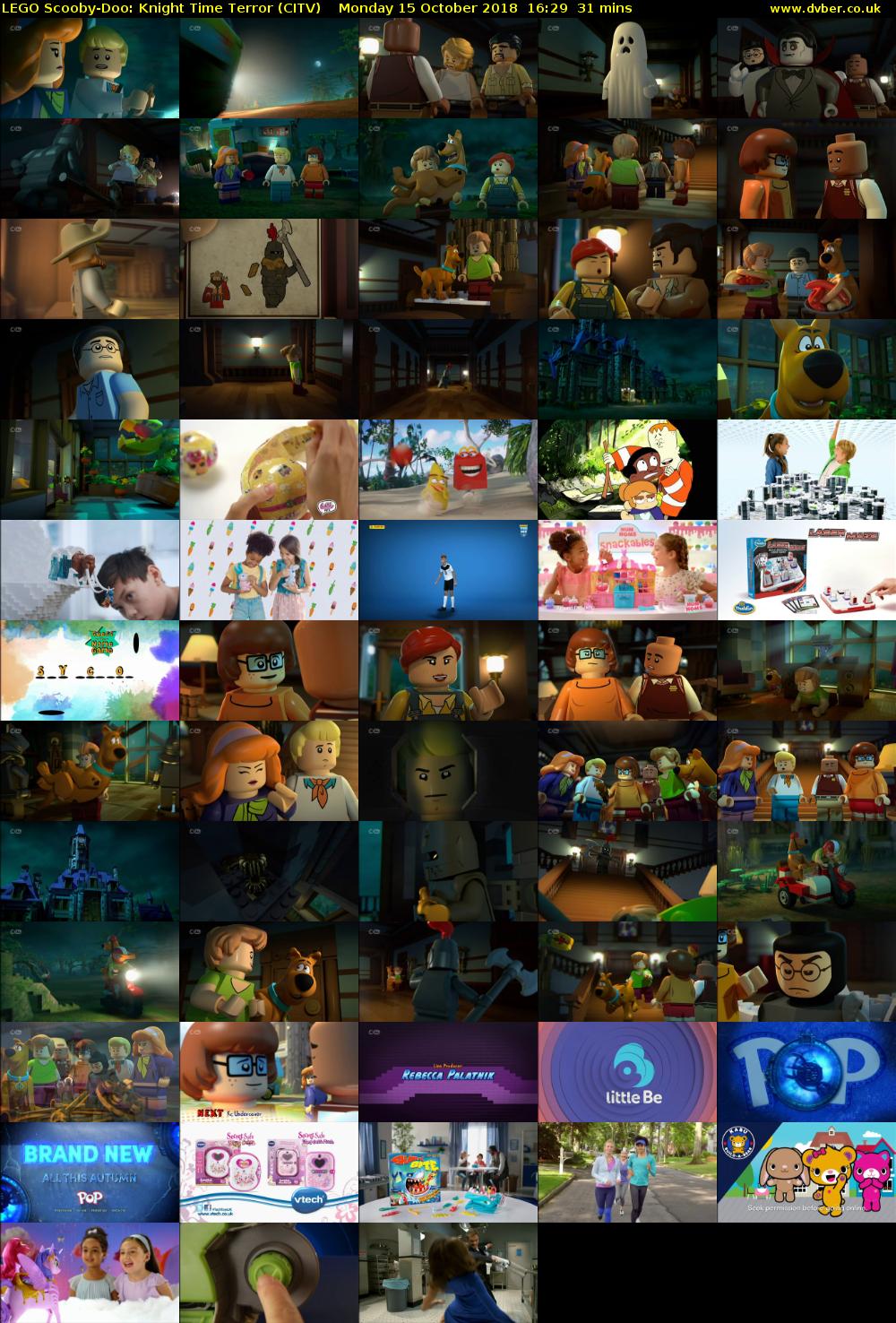 LEGO Scooby-Doo: Knight Time Terror (CITV) Monday 15 October 2018 16:29 - 17:00