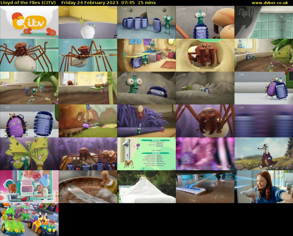 Lloyd of the Flies (CITV) Friday 24 February 2023 07:45 - 08:00