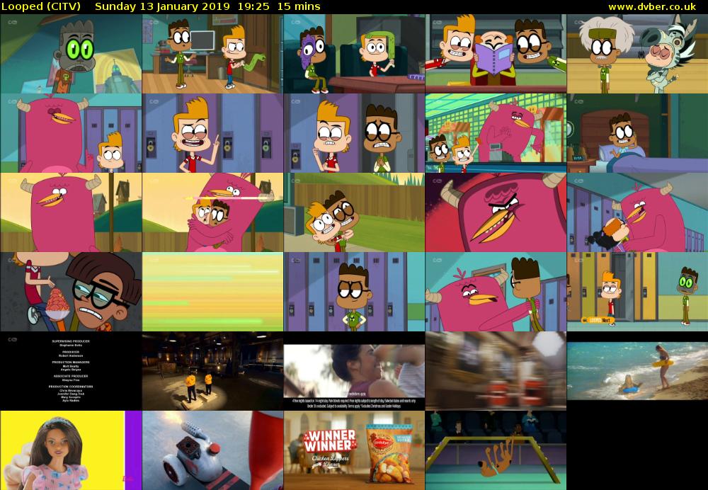 Looped (CITV) Sunday 13 January 2019 19:25 - 19:40