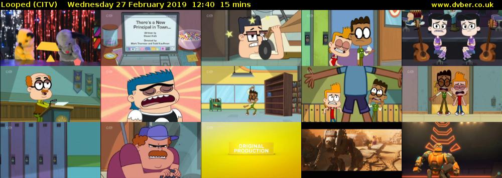 Looped (CITV) Wednesday 27 February 2019 12:40 - 12:55