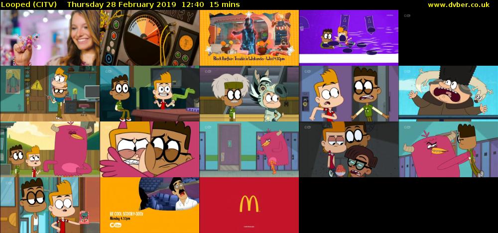 Looped (CITV) Thursday 28 February 2019 12:40 - 12:55