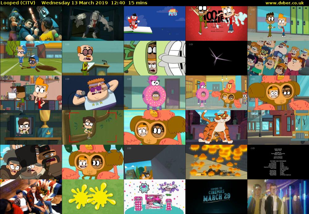 Looped (CITV) Wednesday 13 March 2019 12:40 - 12:55