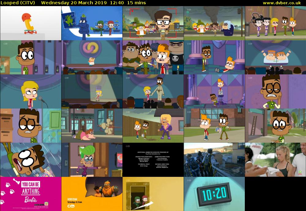 Looped (CITV) Wednesday 20 March 2019 12:40 - 12:55