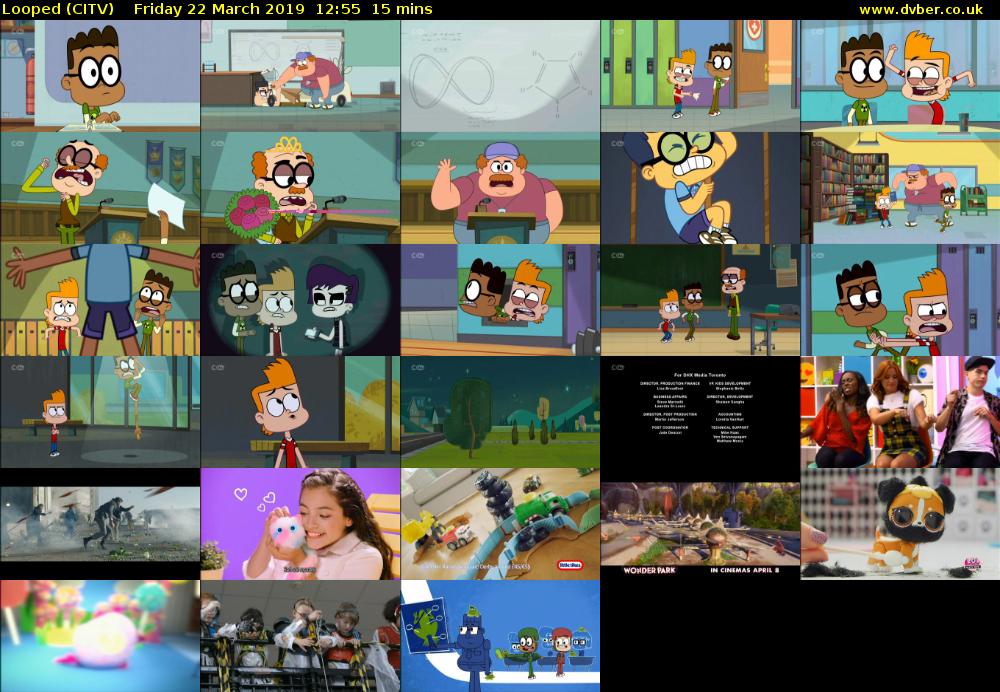 Looped (CITV) Friday 22 March 2019 12:55 - 13:10