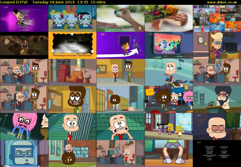 Looped (CITV) Tuesday 18 June 2019 13:35 - 13:50