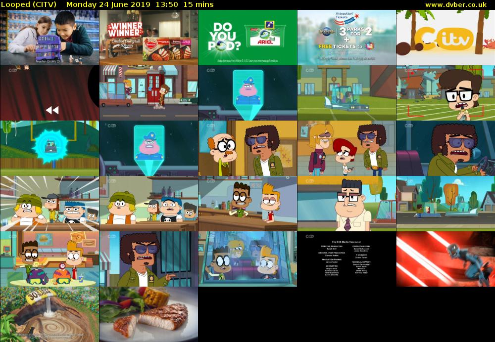 Looped (CITV) Monday 24 June 2019 13:50 - 14:05