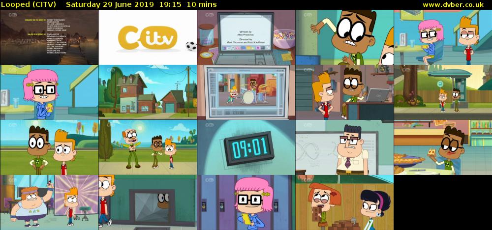 Looped (CITV) Saturday 29 June 2019 19:15 - 19:25