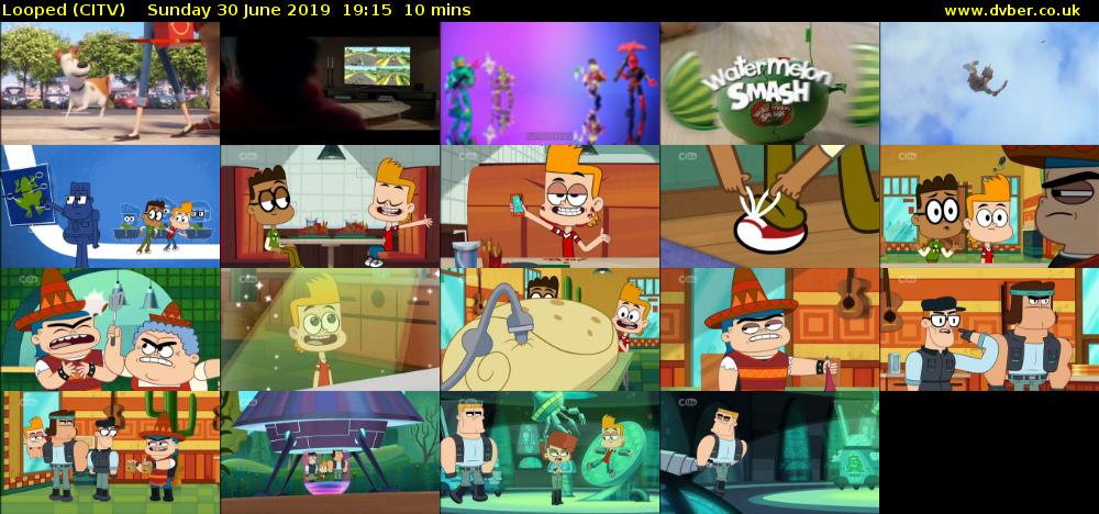 Looped (CITV) Sunday 30 June 2019 19:15 - 19:25