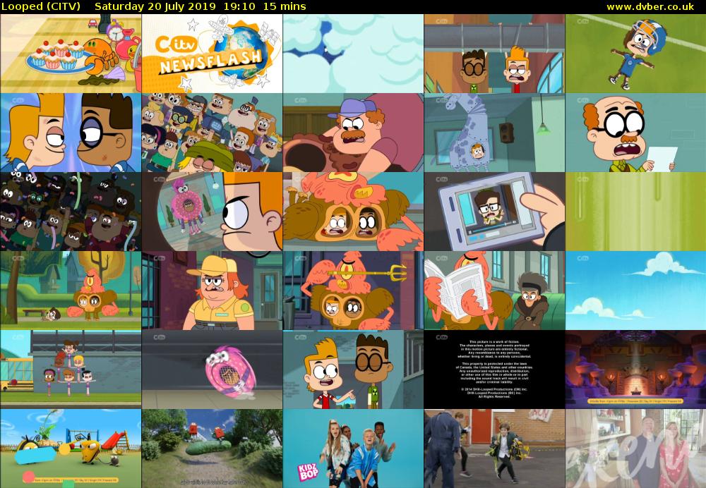 Looped (CITV) Saturday 20 July 2019 19:10 - 19:25