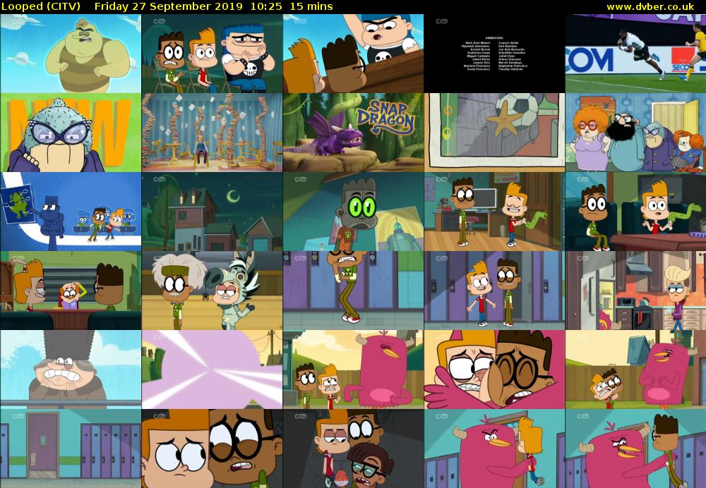 Looped (CITV) Friday 27 September 2019 10:25 - 10:40