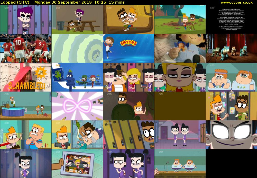 Looped (CITV) Monday 30 September 2019 10:25 - 10:40