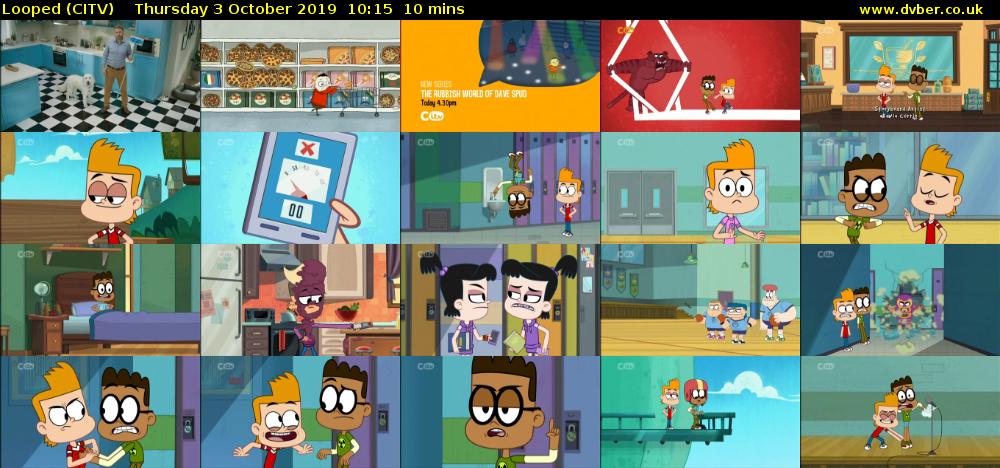 Looped (CITV) Thursday 3 October 2019 10:15 - 10:25