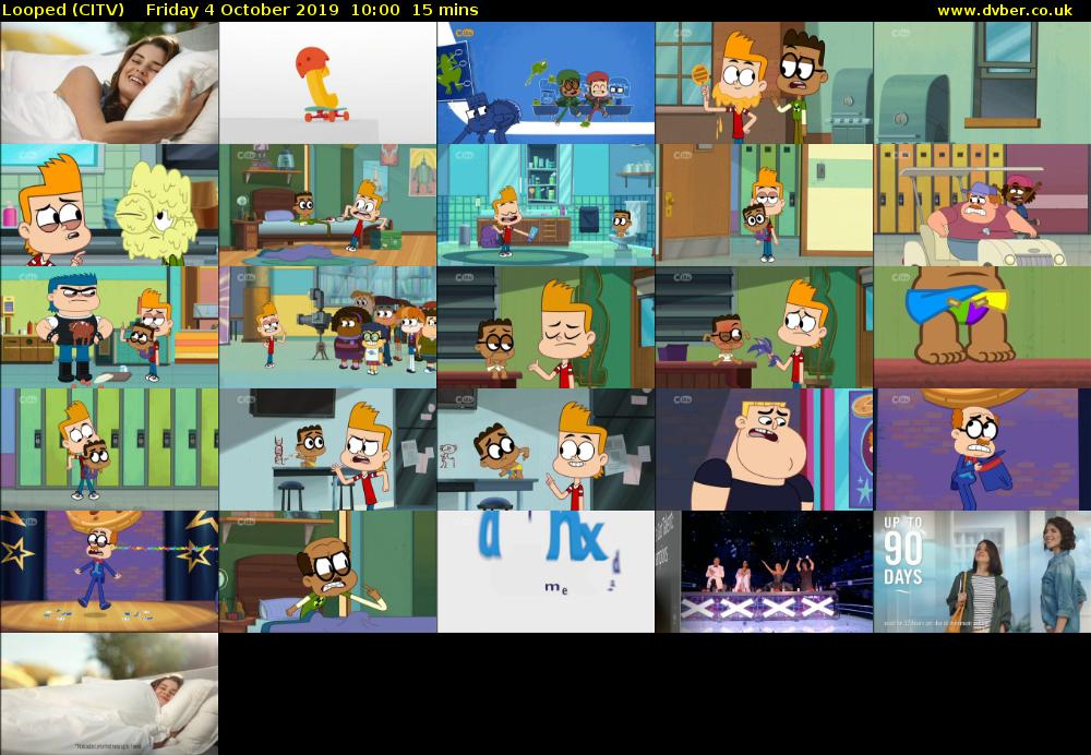 Looped (CITV) Friday 4 October 2019 10:00 - 10:15