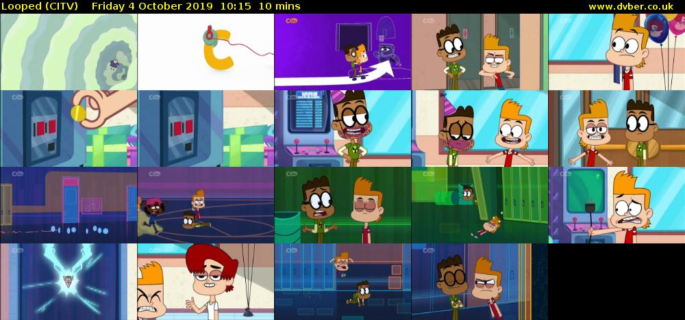 Looped (CITV) Friday 4 October 2019 10:15 - 10:25