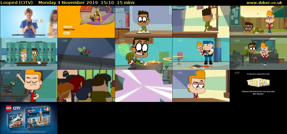 Looped (CITV) Monday 4 November 2019 15:10 - 15:25