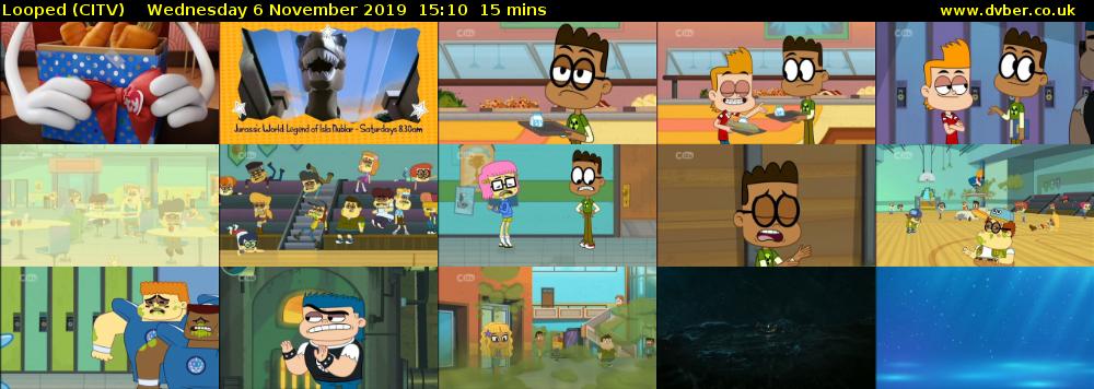 Looped (CITV) Wednesday 6 November 2019 15:10 - 15:25