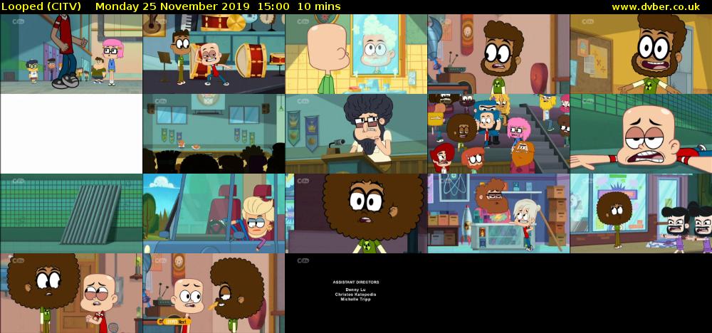 Looped (CITV) Monday 25 November 2019 15:00 - 15:10