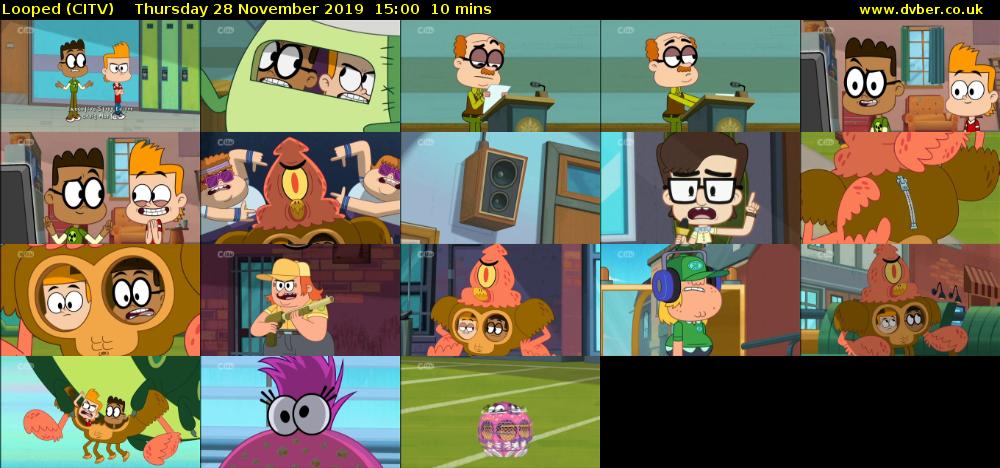 Looped (CITV) Thursday 28 November 2019 15:00 - 15:10